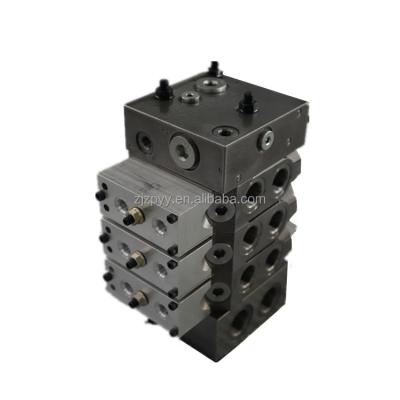 China Zhanpeng M4 Hydraulic Multi-way Field Drive Valve Excavator Manual Hydraulic Directional Control Valve for sale