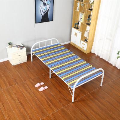 China China Foldable Modern Simple Modern Furniture Cheap Factory Bed Metal Camping Bed Metal Foldable Beds for sale