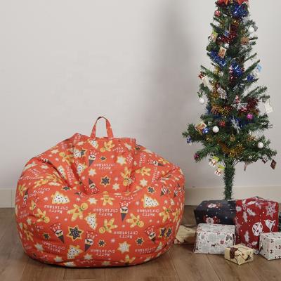 China Bulk Unique Christmas Bean Bags (Others) OEM ODM Cartoon Print Logo Bean Bag Chair Sofa Living Room Boy Kids Lazy Cute Animals Cloth Adjustable for sale