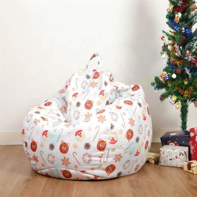 China Animal Chair Sofa Bean Bags Xmas Living Room Beanbags Logo Lazy Boy Fabric Kids Printing (Other) ODM Adjustable Cute Cartoon OEM for sale