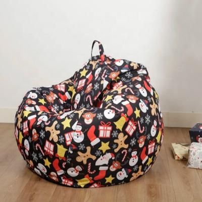 China Logo Cloth Kids Animal Bean Bags Christmas Bean Bag Chair Sofa Living Room Lazy Boy Print (Others) ODM Adjustable Cute Cartoon OEM for sale