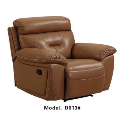 China China Factory Direct Price (Other) Single Adjustable Air Orange Leather Recliner Extended Sofa Massage Chairs 8161 for sale