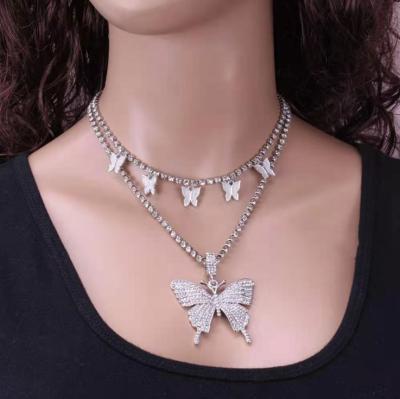 China Vintage Cross Neckless Jewelry Natural Stone Necklace for sale