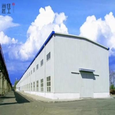 China Steel Frame Structure Prefabricated Warehouse Metal Prefab Workshop for sale