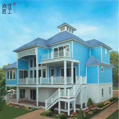 中国 Customized Design Modern Prefab Villa Prefabricated House Light Steel Structure Villa 販売のため