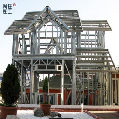 China Prefabricated Modular Light Steel Structure Villa Shinejoy-0156 Shinejoy 50 Years Life Span for sale