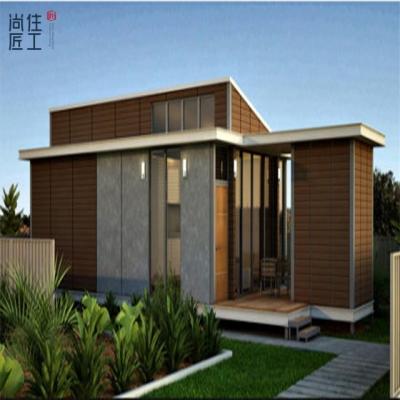 中国 High quality modular prefabricated house light steel structure villa 販売のため