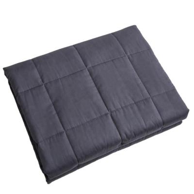 China 15LBS / 20LBS / 25LBS Sensory Cotton Zonli Bamboo Anti-pilling Weighted Worry Blanket Adult for sale