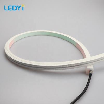 China LANDSCAPE flexible rgb rgbw strip light signage logo decoration lamparas acrylic name cable led sign custom neon for sale