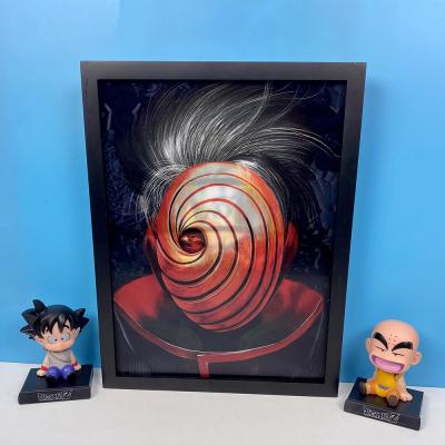 China Anime Art 3D Anime Posters 3D Triple Transition Poster Lenticular Anime Painting 30*40cm for sale