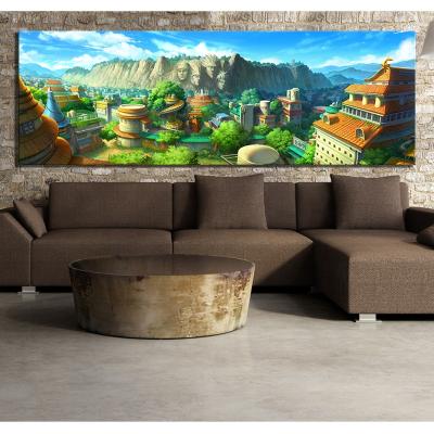 China Waterproof+ECO-Friendly 1 Piece HD Anime Poster Canvas Cartoon Picture Manga Art Wall Painting For Bedroom Wall Decor for sale