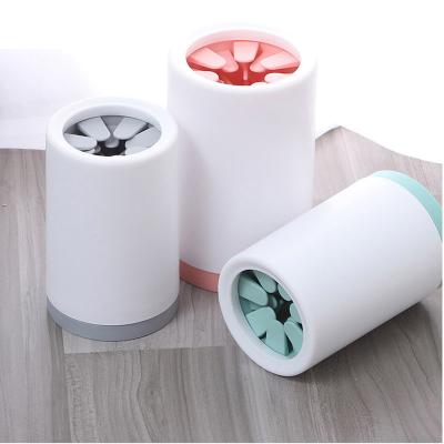 China Viable Soft Silicone Pet Foot Wash Cup PP Removable For Pet Grooming Easy Cleaning Cleaning Products for sale