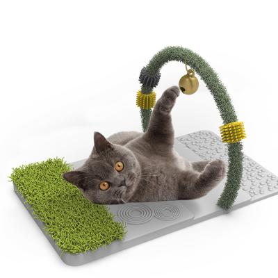 China Durable Pet Toy Product Cat House Cardboard Cat Scratcher Indoor Modern Factory Design for sale