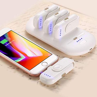 China Finger Magnetic Powerbank 5 Packs Powerbank Magnetic Attraction Power Bank Charging Charger for sale