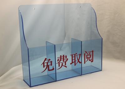 China Hotel / Restaurant Acrylic Menu  Holder Display Stand For Menu Card for sale