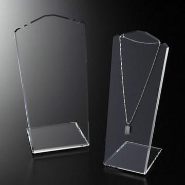 China l Shape Clear Acrylic Jewelry Display Case, Perspex Jewellery Holder for sale