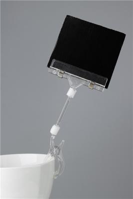 China Clear Picture Display Clip Sign Holders , Retail Advertising Sign Holder Clip for sale