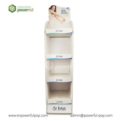 China Cardboard Promotion Display for Body Lotions, Cardboard Pop Displays for sale