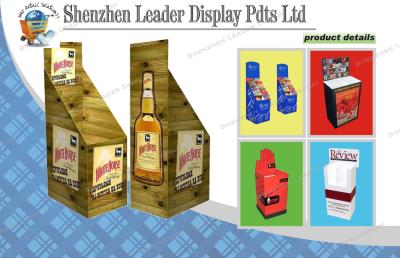 China Paper Standing Wine Corrugated Dump Bin Display for Retail Stores for sale