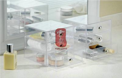 China Custom Home And Kitchen Acrylic Display Stands For Cosmetic Storage for sale