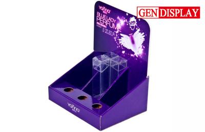 China Cardboard Cosmetic Display Stands for sale