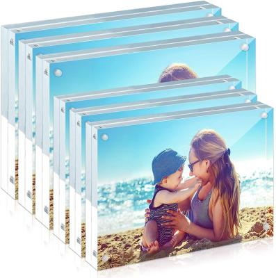 China Easy durable record and eco-friendly happiness saving remind magnetic photo holder for sale