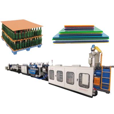 China Factory Price PP Polypropylene Stock Plastic Hollow Sheet Machine Corrugated Sheet Making Extrusion Machine for sale