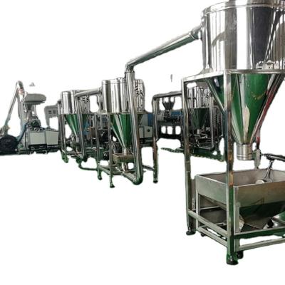 China Bar Recycling PP PE Powder Plastic Wood Pellet Making Machine / Paraller Double Screw WPC Pelleting Line From China for sale