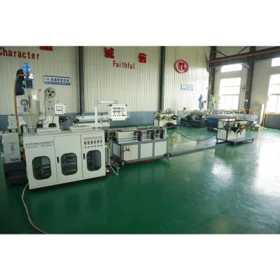 China Plastic PIPE PP PE PVC EVA PA Pipe Single Wall Corrugated Pipe Making Machine Line for sale