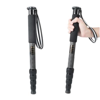 China Retractable Digital Camera Carbon Fiber Tripod Monopod For Camera Selfie Stick for sale