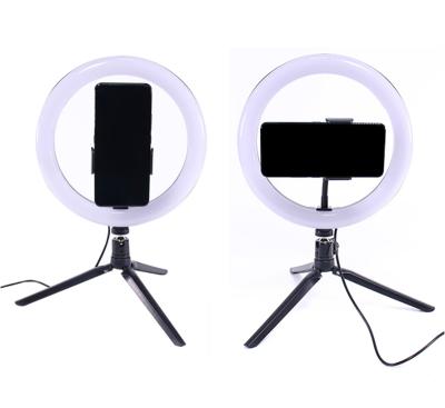 China 2021 New USB Portable Mini Live Broadcast RGB Ring Lamp for sale