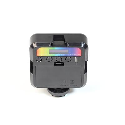 China Mini Mini RGB Photographic Lighting Pocket LED Video Light Studio Camera Visual Lamp for sale