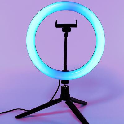 China Mini New Convenient Shape White Mobile Phone Selfie Ring Led Lights 2000mm Long for sale