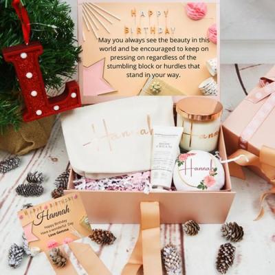 China Recycled GG Materials Custom Luxury High End Small Cosmetics Gift Set Boxes For Christmas Calendar Gift Box For Cosmetics Magnetic Gift Box for sale