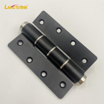 China Modern Adjustable Aluminum Hydraulic Door Soft Closing E-Type Door Hinges With Damping Buffer Function for sale