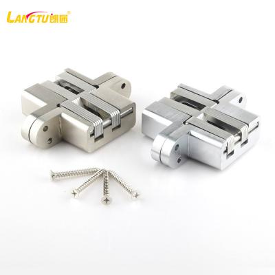 China Modern Heavy Duty Loading Weight 50 Kg Concealed Hinge Wooden Door Hinge For Interior Timber Door for sale