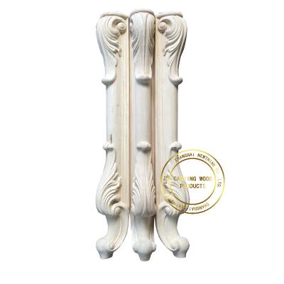 China Solid Wood Carved Wooden Legs For Furniture Ornaments Wooden Furniture Legs for sale