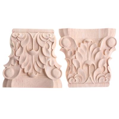 China Solid Wood Carved Classic Wooden Brace Solid Wood Carving Braces For Furniture for sale