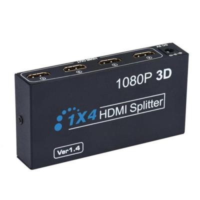 China 1.4 1080P high speed 1 in 4 hdmi video splitter 1x4 052 for sale