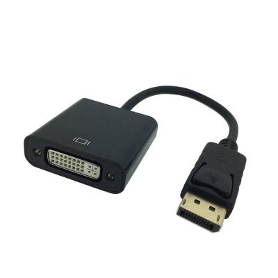 China DP to dvi male to displayport female DP to dvi adapter display port to dvi 24+5 adapter for PC for sale