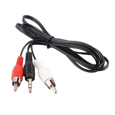 China Stereo Male to Male 3.5mm to 2rca Audio Cable 3.5mm for DVD for sale