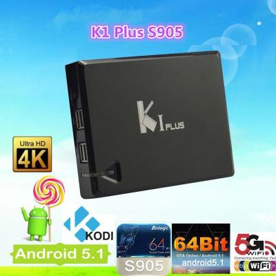 China Amlogic S905 Android Mini Pc Tv Box Lollipop Kodi Bluetooth 4.0 Penta Core GPU for sale