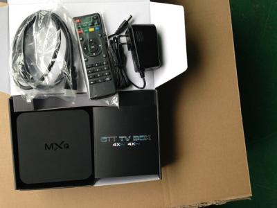 China MXQ Amlogic S805 4k 64 Bits Quad Core Android Tv Box 4.4 Kikat for sale