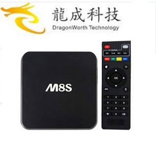 중국 2016년 공장 가격 M8S 2G/8G 2.4G/5G 와이파이 인조 인간 4.4 Amlogic 듀얼-밴드 S812 텔레비젼 상자 판매용