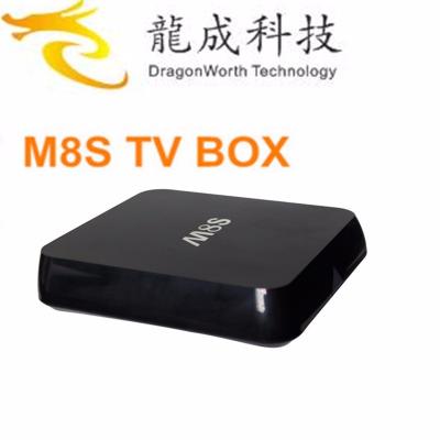 중국 2016년 공장 가격 M8S 2G/8G 2.4G/5G 와이파이 인조 인간 4.4 Amlogic 듀얼-밴드 S812 텔레비젼 상자 가득 차있는 주식 판매용