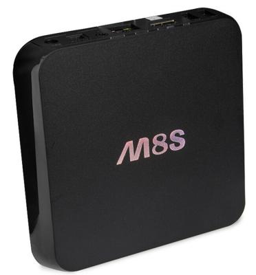 China de hete verkopende M8S 2G/8G Dubbele Band 2.4G/5G Wifi Android 4,4 van 2016 de Doos van TV van Amlogic S812 Te koop