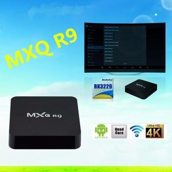 중국 RK3229 Amlogic 텔레비젼 상자 MXQ R9 4K 텔레비젼 상자 HD는 똑똑한 MXQ R9 4K 텔레비젼 상자를 출력했습니다 판매용