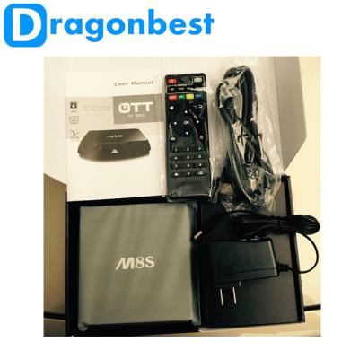 China M8s Ott Tv Box Android s812 Android 2g 16g Kodi 14 .2 With Dual Wifi 4K2K for sale