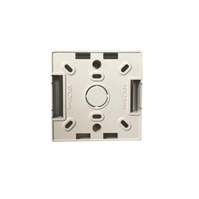 China Good Performance Fireproof Enclosures One Strip Junction Box Wall Mount PVC Surface-mounted Electrical Switch Box for sale