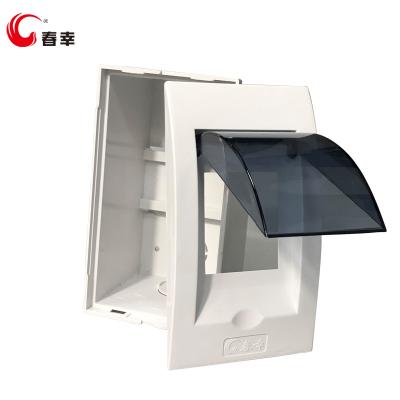 China High Quality ABS Plastic 2 Way Electrical Hardware Supplies Flush / Surface Mounted Electrical Power Distribution Boxes for sale